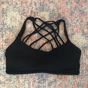 Lululemon free to be wild bra - black size 10